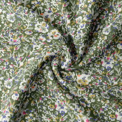 Printed Viscose IBAIA Fern / Vivid Multicolored